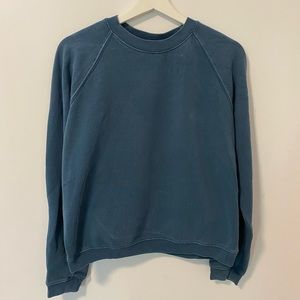 Frank and Oak size XS cotton crewneck sweater